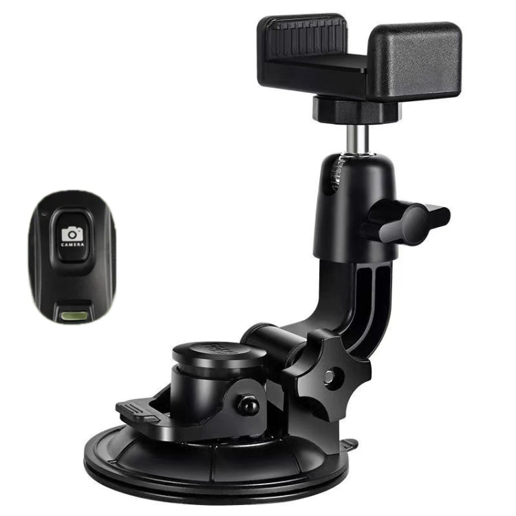 Car Suction Cup Mobile Phone Navigation Live Broadcast Shooting Bracket, Specification: With Bluetooth - Car Holders by PMC TechLife | Online Shopping South Africa | PMC TechLife | Buy Now Pay Later Mobicred