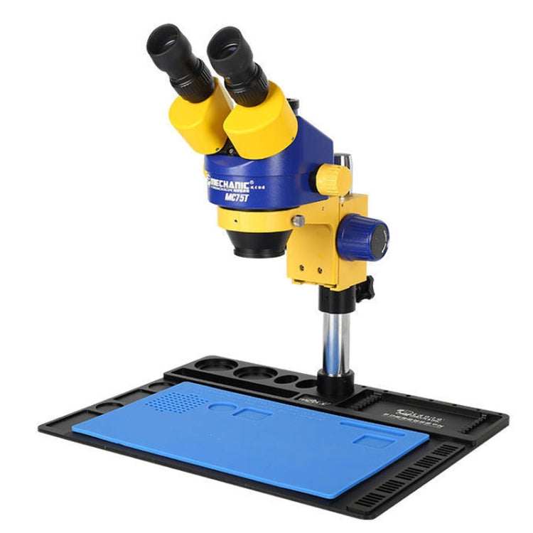 MECHANIC MC-75TimatX Trinocular Stereo Microscope Industrial Grade Can Connect To HD Display - free shipping - PMC Jewellery - Order now!