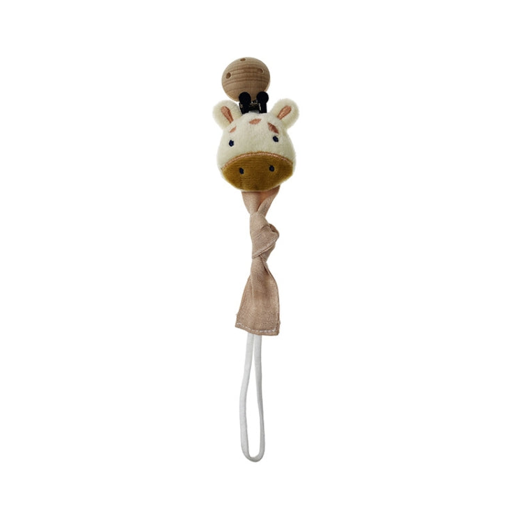 Animal Head Pacifier Chain Newborn Pacifier Clip, Style: Giraffe - Cups & Silicone Nipple by PMC TechLife | Online Shopping South Africa | PMC TechLife | Buy Now Pay Later Mobicred