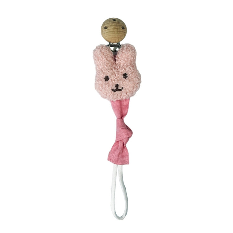 Animal Head Pacifier Chain Newborn Pacifier Clip, Style: Rabbit - Cups & Silicone Nipple by PMC TechLife | Online Shopping South Africa | PMC TechLife | Buy Now Pay Later Mobicred