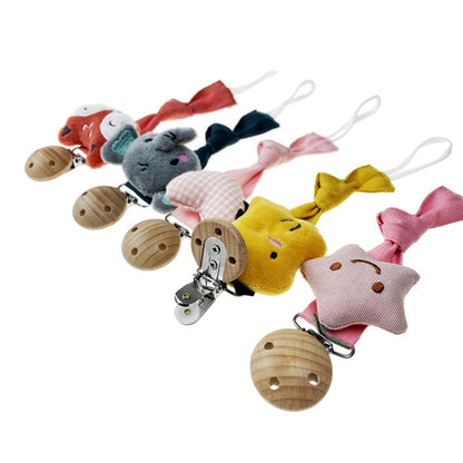 Animal Head Pacifier Chain Newborn Pacifier Clip, Style: Elephant - Cups & Silicone Nipple by PMC Jewellery | Online Shopping South Africa | PMC Jewellery | Buy Now Pay Later Mobicred