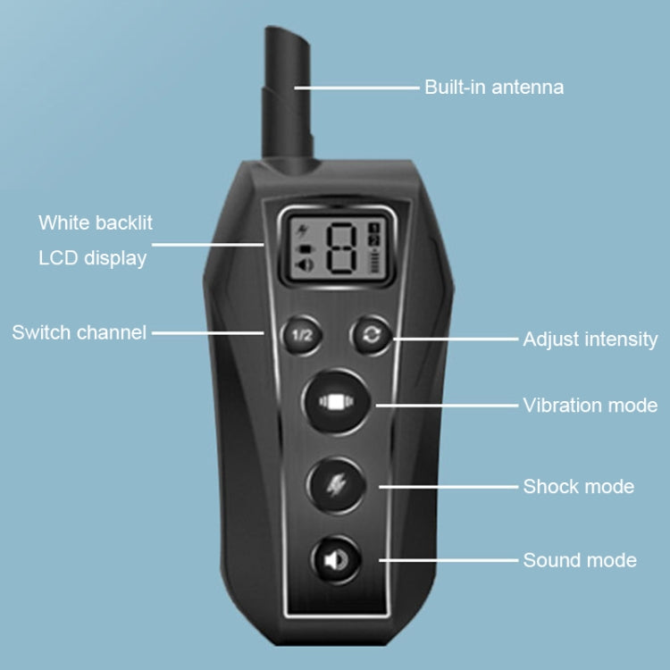 Intelligent Electronic Remote Control Dog Training Device Pet Training Shock Collar Bark Stopper, Style: Receiver - Training Aids by PMC TechLife | Online Shopping South Africa | PMC TechLife | Buy Now Pay Later Mobicred