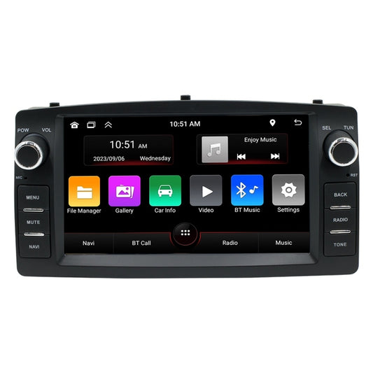 For BYD F3 7 inch Car Android Navigation Bluetooth FM Radio, Memory: 2+32G - Car MP3 & MP4 & MP5 by PMC Jewellery | Online Shopping South Africa | PMC Jewellery | Buy Now Pay Later Mobicred