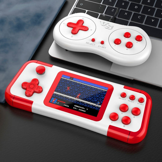 A12 3.0-Inch HD Colorful Screen Retro Handheld Game Console With 666 Built-In Games, Model: Double Red White - Pocket Console by PMC Jewellery | Online Shopping South Africa | PMC Jewellery | Buy Now Pay Later Mobicred