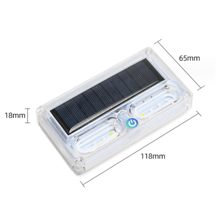 Car Solar Warning Light Anti-rear Collision LED Tail Light(Bracket) - Warning Lights by PMC Jewellery | Online Shopping South Africa | PMC Jewellery | Buy Now Pay Later Mobicred