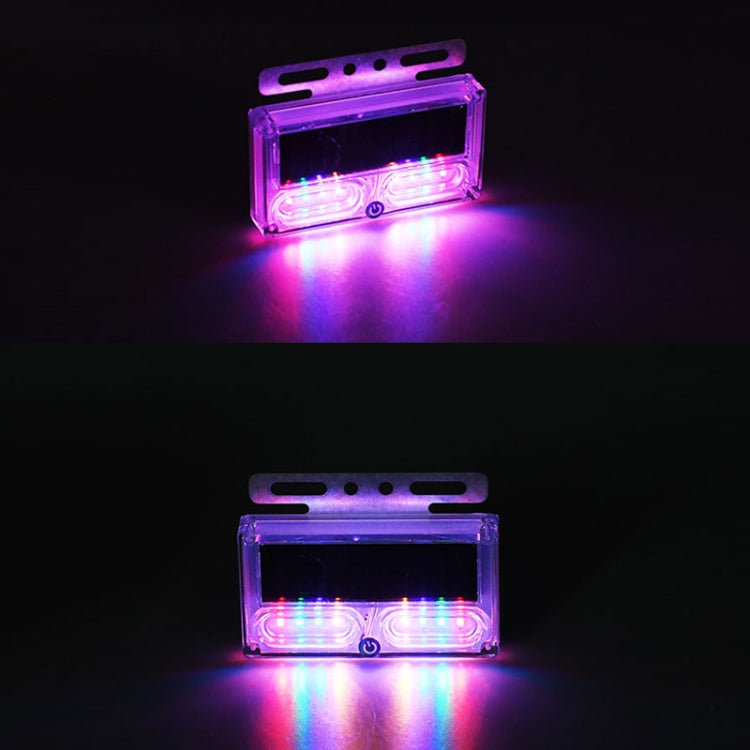 Car Solar Warning Light Anti-rear Collision LED Tail Light(Double-sided Glue) - Warning Lights by PMC TechLife | Online Shopping South Africa | PMC TechLife | Buy Now Pay Later Mobicred