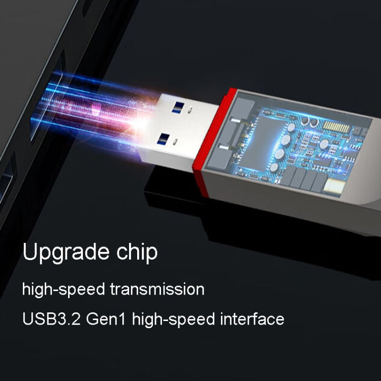 Lenovo Thinkplus TU180 Pro USB3.2 Metal Mobile Flash Drive, Capacity: 1000G - free shipping - PMC Jewellery - Order now!