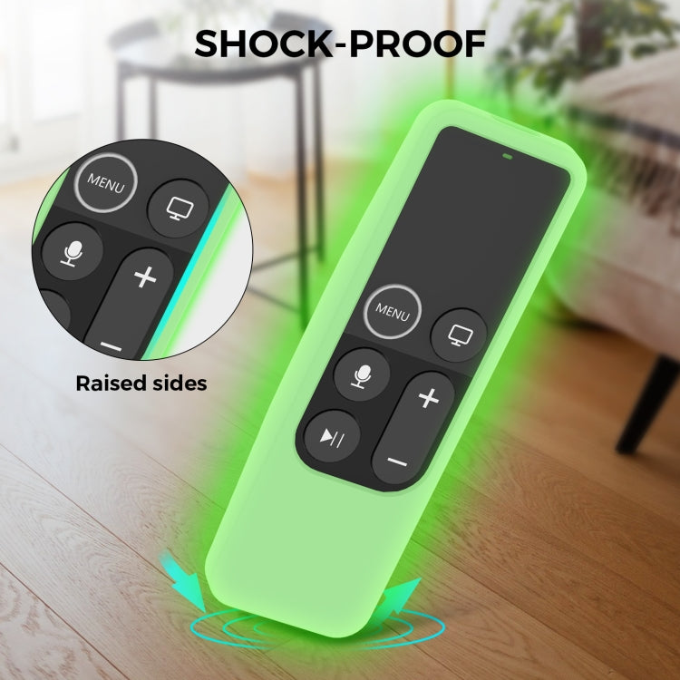 For Apple TV HD / 4K+AirTag AhaStyle PT175 Remote Control Tracker 2 In 1 Silicone Protective Cover(Black) - Remote Control Covers by AhaStyle | Online Shopping South Africa | PMC TechLife | Buy Now Pay Later Mobicred