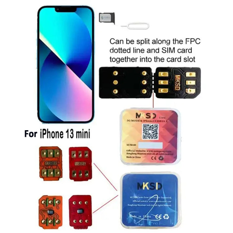 MKSD Ultra 5G Unlock Sim Card for iphone X 11 12 13 14 - Unlock SIM Card by MKSD | Online Shopping South Africa | PMC Jewellery