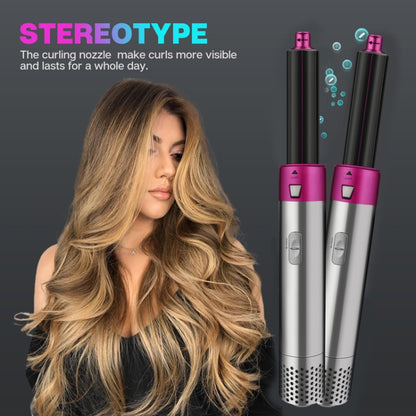 5 In 1 Hot Air Comb Automatic Curling Iron Square Model Hair Styling Comb Curling And Straightening, Plug: UK Plug - Hair Curler by PMC Jewellery | Online Shopping South Africa | PMC Jewellery | Buy Now Pay Later Mobicred