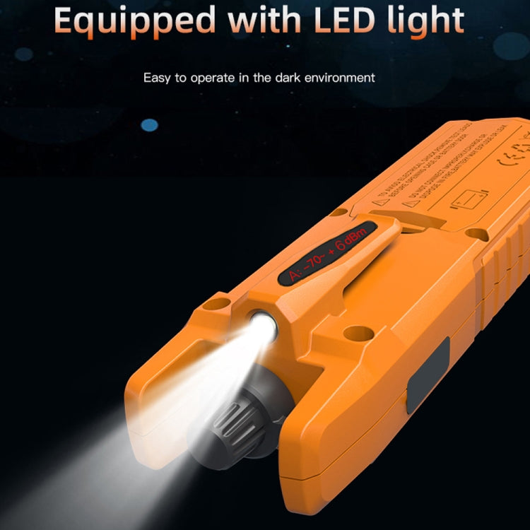 Komshine High Precision Optical Power Meter Mini Fiber Optic Light Attenuation Tester With LED, Specification: C-G/-50DBM to +26DBM - Fiber Optic Test Pen by Komshine | Online Shopping South Africa | PMC Jewellery | Buy Now Pay Later Mobicred