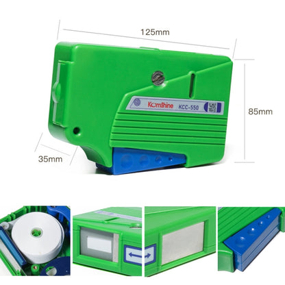 Komshine Handheld Cassette Fiber Optic Cleaning Box, Model: KCC-550 - Lan Cable and Tools by Komshine | Online Shopping South Africa | PMC Jewellery | Buy Now Pay Later Mobicred