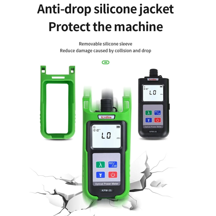 Komshine High-Precision Optical Power Meter Optical Cable Line Tester, Model: KPM-35-C/-50DBM to +26dBM - Fiber Optic Test Pen by Komshine | Online Shopping South Africa | PMC Jewellery | Buy Now Pay Later Mobicred
