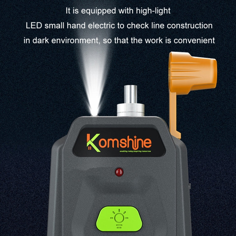 Komshine 20-25km Mini Optical Fiber Breakpoint Positioning Test Red Light Pen, Specification: KFL-Q-30MW - Fiber Optic Test Pen by Komshine | Online Shopping South Africa | PMC Jewellery | Buy Now Pay Later Mobicred