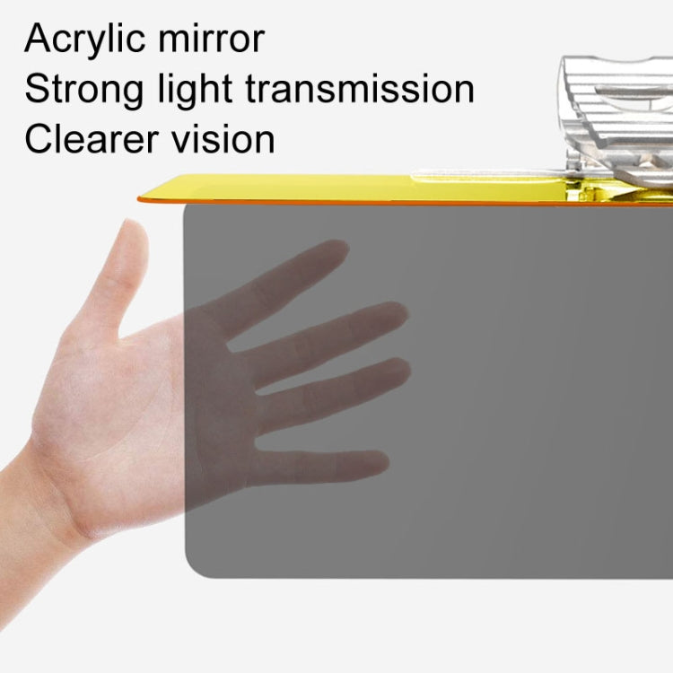 SHUNWEI SD-2301 Car Sun Visor Day Night Anti Glare Visor Adjustable Visor Protection(Yellow) - Sunglasses & Glasses Clips by SHUNWEI | Online Shopping South Africa | PMC TechLife | Buy Now Pay Later Mobicred