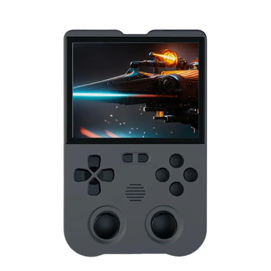 AMPOWN XU10 Handheld Game Console 3.5-Inch IPS Screen Linux System Portable Video Arcade 128G(Grey) - Pocket Console by AMPOWN | Online Shopping South Africa | PMC Jewellery | Buy Now Pay Later Mobicred