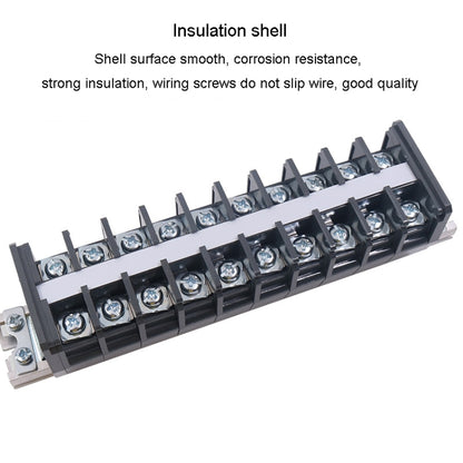 CHINT TD-1540 Terminal Block Rail Type Wiring Block Paralleling Wires Wire Connector - Booster Cable & Clip by CHNT | Online Shopping South Africa | PMC Jewellery | Buy Now Pay Later Mobicred