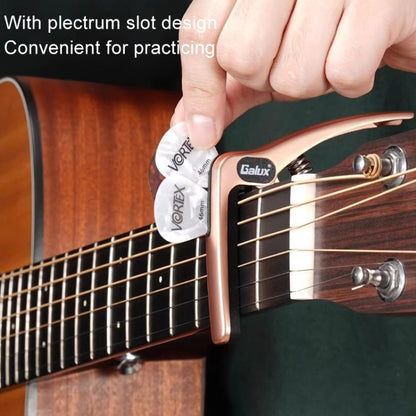 Galux GC501A Acoustic Guitar Pitch Clip Folk Ukulele Metal Clip With Storage Bag, Color: Fantasy Color - Guitar Tuner Accessories by Galux | Online Shopping South Africa | PMC Jewellery | Buy Now Pay Later Mobicred