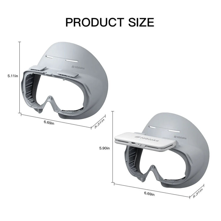 For PICO 4 Hibloks VR Glasses Face Cushion Widened Breathable Protector Pad, Spec: 2pcs PU Cotton - free shipping - PMC TechLife - Order now!