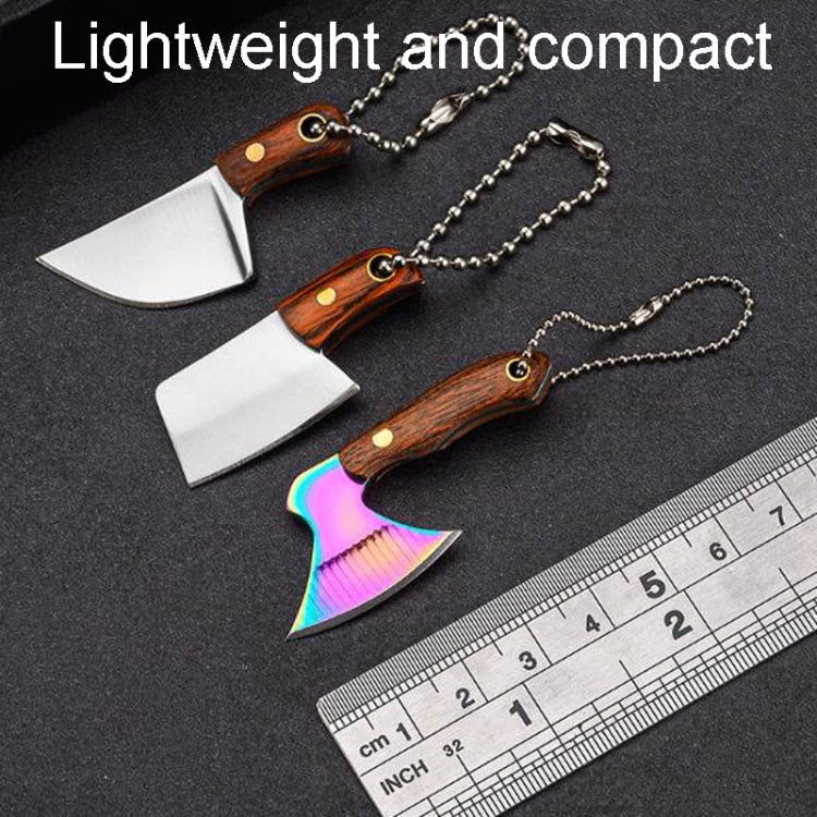 Mini Knife Keychain Portable Removal Express Pendant Accessory With Holster, Model: Axe Sanding - Burin &Cutting Knife by PMC Jewellery | Online Shopping South Africa | PMC Jewellery