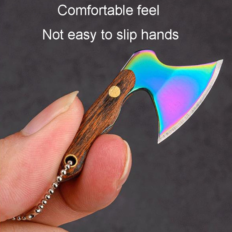 Mini Knife Keychain Portable Removal Express Pendant Accessory With Holster, Model: Axe Sanding - Burin &Cutting Knife by PMC Jewellery | Online Shopping South Africa | PMC Jewellery