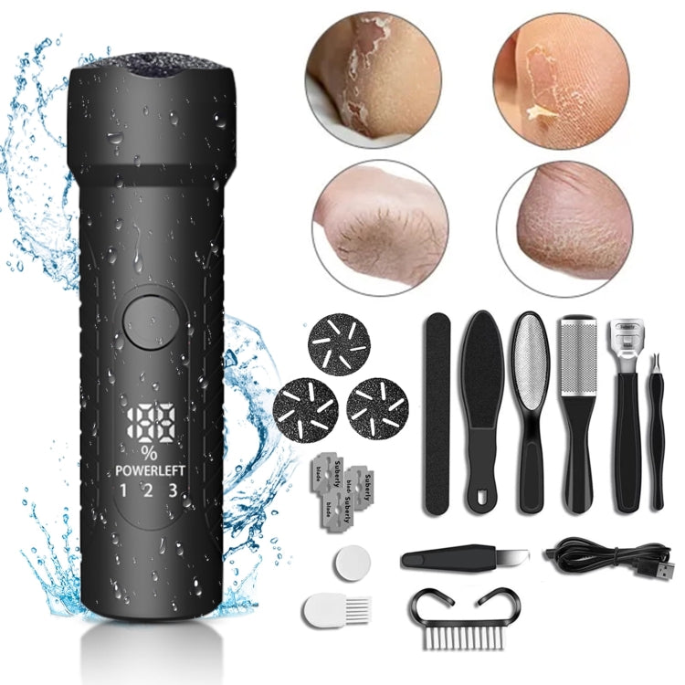 Electric Foot File Pedicure Kit Waterproof Feet Callus Remover, Spec: White - Grinding Tools & Accessories by PMC Jewellery | Online Shopping South Africa | PMC Jewellery | Buy Now Pay Later Mobicred