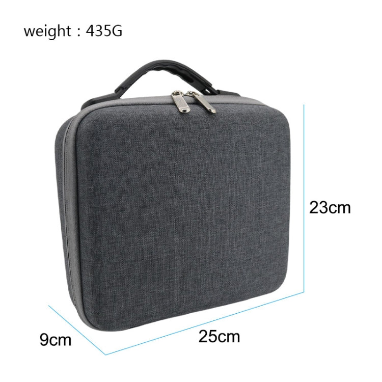 For DJI Osmo Pocket 3 Action Camera All-in-One Storage Bag Hand Cluth(Grey) - Case & Bags by PMC Jewellery | Online Shopping South Africa | PMC Jewellery | Buy Now Pay Later Mobicred