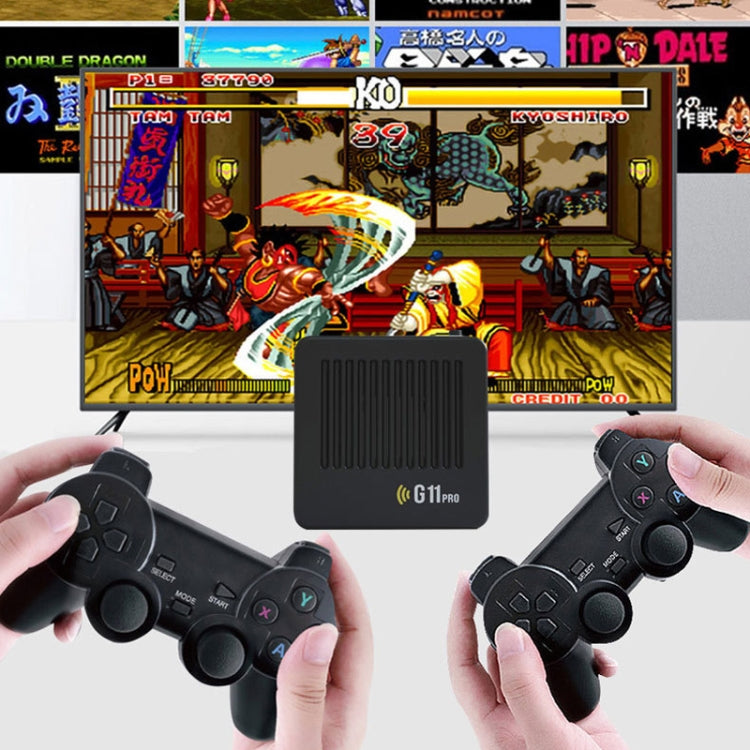 G11 PRO Game Machine TV Box Dual System HDMI HD 4K Retro Arcade, Style: 64G+Charging Handle - Pocket Console by PMC Jewellery | Online Shopping South Africa | PMC Jewellery | Buy Now Pay Later Mobicred