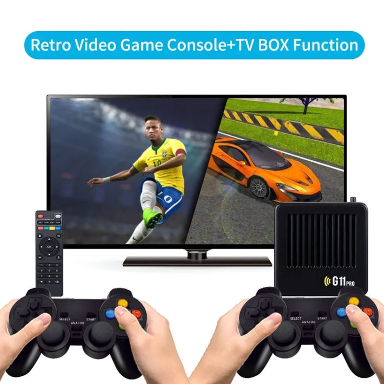 G11 PRO Game Machine TV Box Dual System HDMI HD 4K Retro Arcade, Style: 64G+Charging Handle - Pocket Console by PMC Jewellery | Online Shopping South Africa | PMC Jewellery | Buy Now Pay Later Mobicred