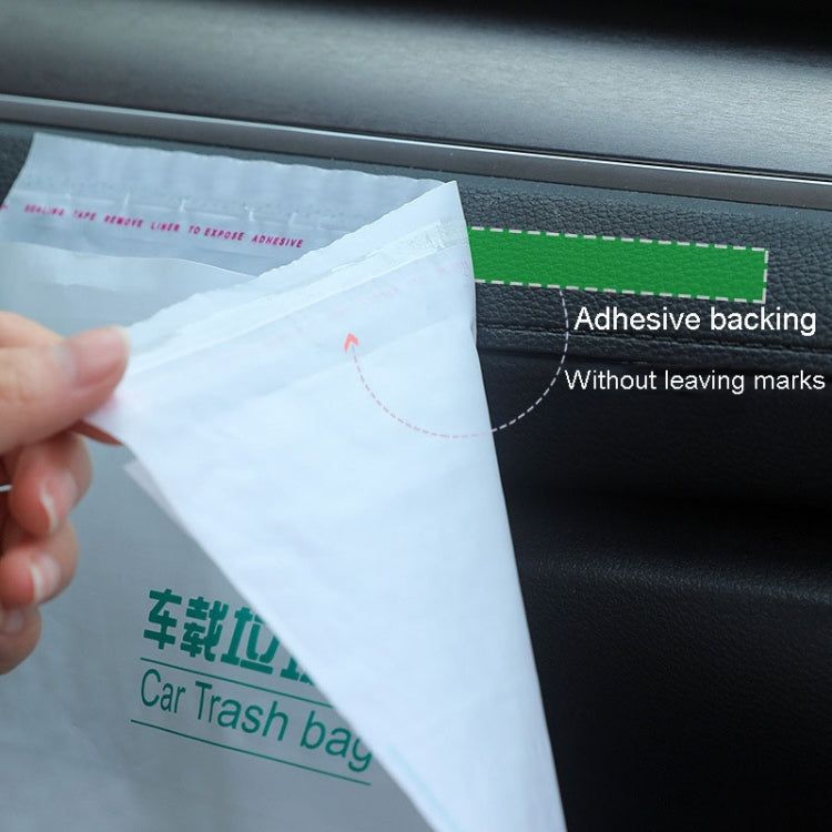 20pcs /Pack Car And Household Disposable Garbage Bag Self-Adhesive Automobile Storage Organizer, Size: Large - Trash Bin & Bags by PMC TechLife | Online Shopping South Africa | PMC TechLife