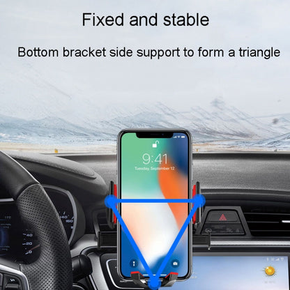 2 In 1 Car Cell Phone Telescopic Holder Universal Automobile Navigation Bracket(Blue) - Car Holders by PMC Jewellery | Online Shopping South Africa | PMC Jewellery | Buy Now Pay Later Mobicred