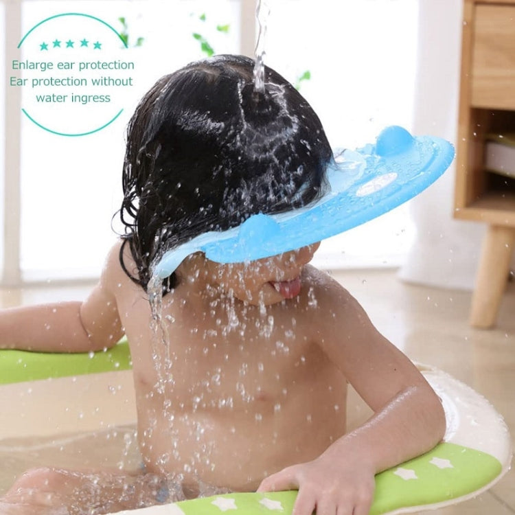 Baby Shampoo Water-resistant Ear Protection Adjustable Shower Cap(Pink) - Baby Care by PMC TechLife | Online Shopping South Africa | PMC TechLife | Buy Now Pay Later Mobicred