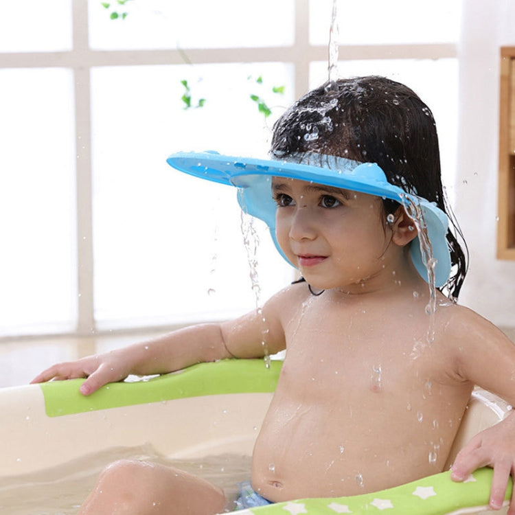 Baby Shampoo Water-resistant Ear Protection Adjustable Shower Cap(Pink) - Baby Care by PMC TechLife | Online Shopping South Africa | PMC TechLife | Buy Now Pay Later Mobicred