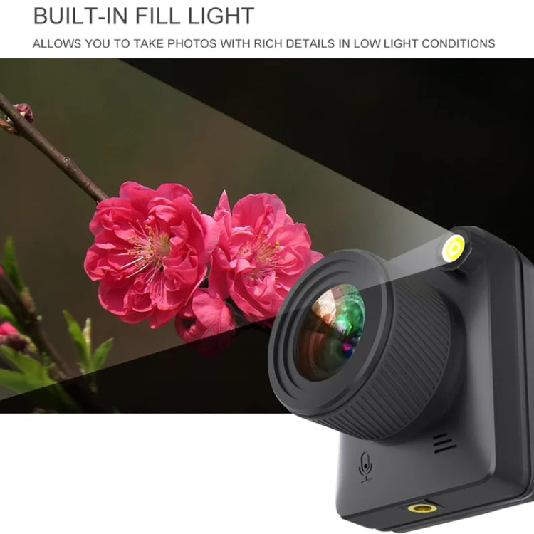 4K Time-Lapse Camera Microlight Full Color Night Vision Security Recording Construction Site Time-Lapse Camera(Black) - Video Cameras by PMC TechLife | Online Shopping South Africa | PMC TechLife | Buy Now Pay Later Mobicred