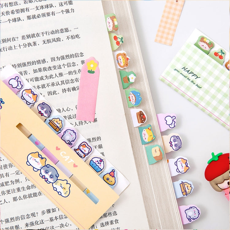 120sheets /Set Kawaii Sticky Tab Note Page Marker Writable and Repositionable File Flags, Spec:  Cat - Memo Paper by PMC Jewellery | Online Shopping South Africa | PMC Jewellery | Buy Now Pay Later Mobicred