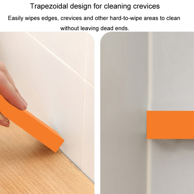 Stainless Steel Cleaning Eraser Household Kitchen Descale Water Rust Removal Stain Removal Cleaning Eraser(Orange) - Cleaning Tools by PMC Jewellery | Online Shopping South Africa | PMC Jewellery