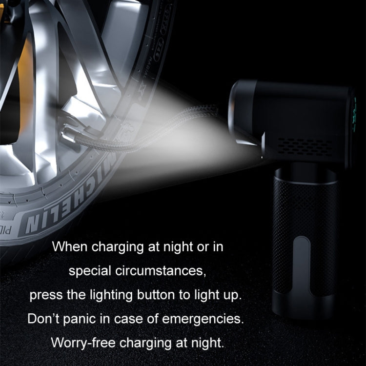 Small Wireless Charging Smart Car Lighting Air Pump(009) - Inflatable Pump by PMC TechLife | Online Shopping South Africa | PMC TechLife
