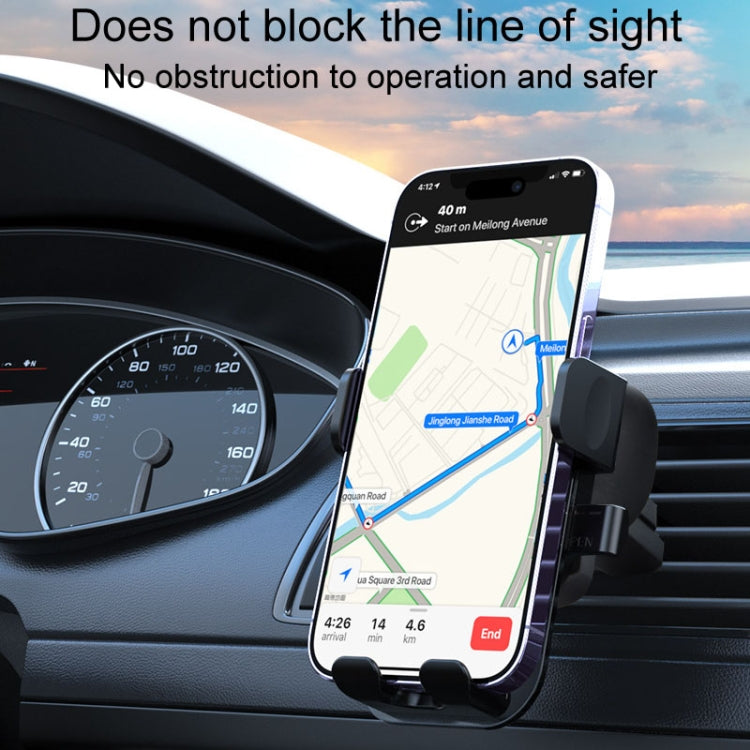 Automotive Navigation Bracket Car Air Vent Phone Fixed Support Clip, Style: Mirror Model - Car Holders by PMC Jewellery | Online Shopping South Africa | PMC Jewellery