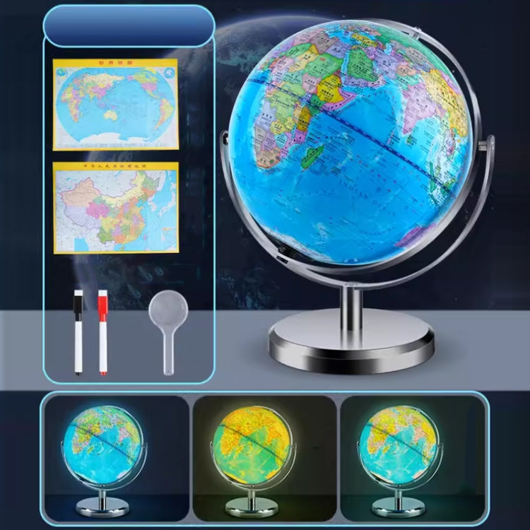 High Definition Teaching 3D Intelligent Suspended Globe(30cm Charging Model with Light) - Teaching Resources by PMc TechLife | Online Shopping South Africa | PMc TechLife | Buy Now Pay Later Mobicred
