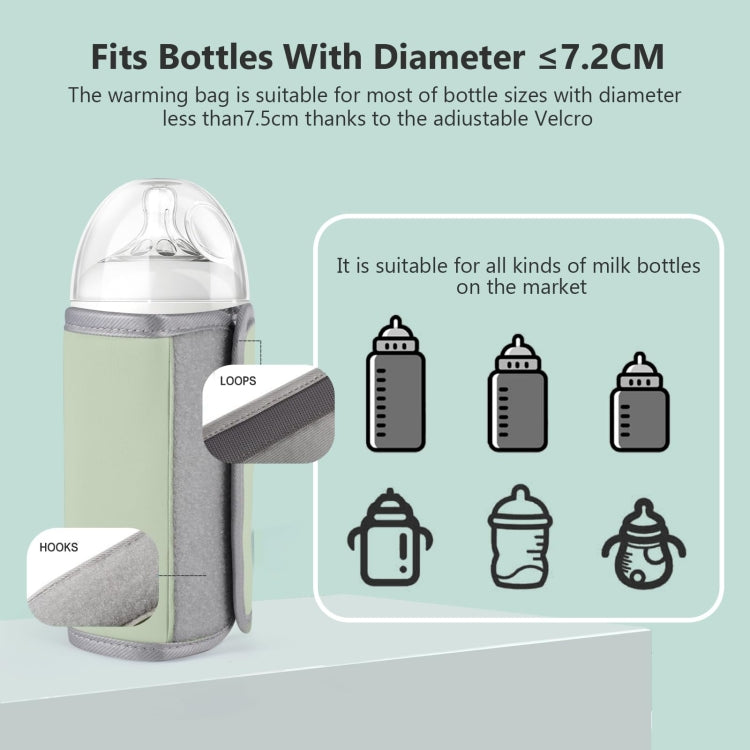 18W Baby Bottle Warmer With Digital Display & Night Light, Spec: Standard Version - Baby Care by PMc TechLife | Online Shopping South Africa | PMc TechLife | Buy Now Pay Later Mobicred