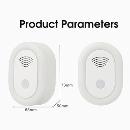 Adjustable Night Light Ultrasonic Mosquito Repeller Mini Home Electronic Mouse Repeller, Spec: UK Plug(White) - Repellents by PMC Jewellery | Online Shopping South Africa | PMC Jewellery | Buy Now Pay Later Mobicred