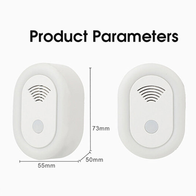 Adjustable Night Light Ultrasonic Mosquito Repeller Mini Home Electronic Mouse Repeller, Spec: AU Plug(White) - Repellents by PMC Jewellery | Online Shopping South Africa | PMC Jewellery | Buy Now Pay Later Mobicred