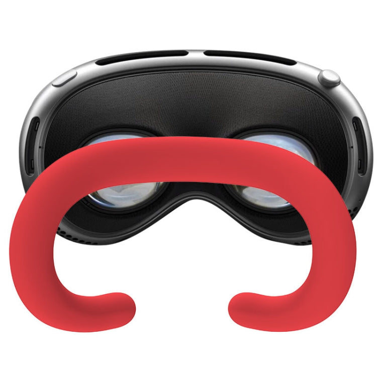 For Apple Vision Pro Silicone Eye Mask Sweatproof Dustproof Replaceable Silicone Case(Black) - VR Accessories by PMc TechLife | Online Shopping South Africa | PMc TechLife | Buy Now Pay Later Mobicred