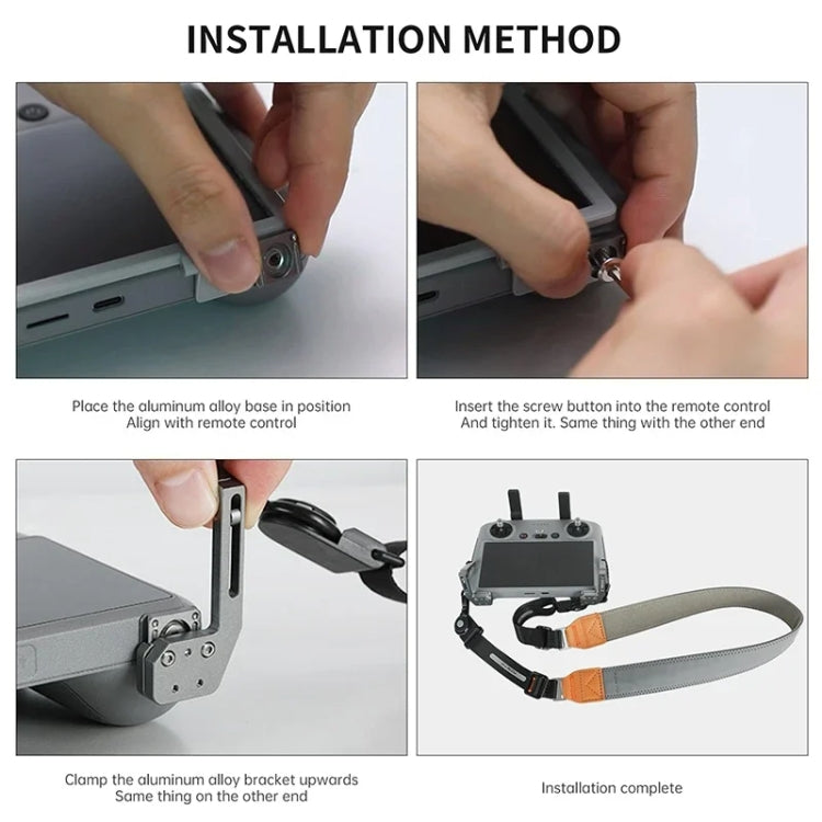For DJI RC/ RC 2 Drone Remote Control RCSTQ Balance Strap System Lanyard(Gray) - free shipping - PMC TechLife - Order now!