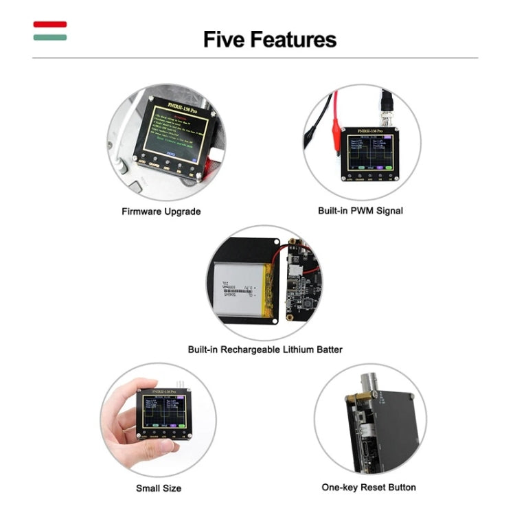 FNIRSI Handheld Small Teaching Maintenance Digital Oscilloscope, Specification: Standard Without Battery - Other Tester Tool by FNIRSI | Online Shopping South Africa | PMC Jewellery | Buy Now Pay Later Mobicred