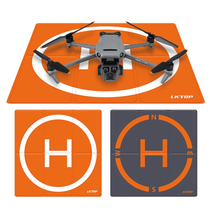 LKTOP 50cm Drone Universal Landing Pad Double-sided Waterproof Foldable RC Aircraft Launch Mat - Parking Apron by LKTOP | Online Shopping South Africa | PMC Jewellery | Buy Now Pay Later Mobicred