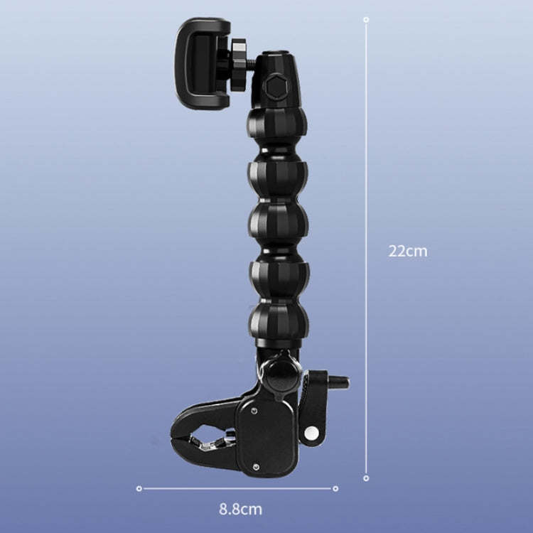 Car Snake-shaped Live Shooting Holder Mobile Phone Holder(2 in 1) - Car Holders by PMC TechLife | Online Shopping South Africa | PMC TechLife | Buy Now Pay Later Mobicred