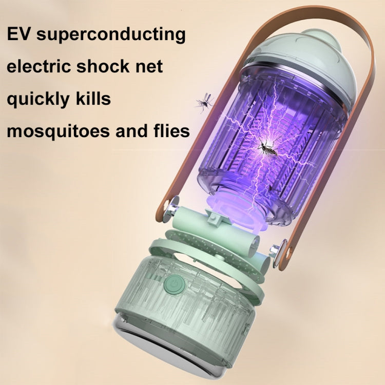 Electric Shock Type Home Night Light Mosquito Killer Outdoor Camping Lamp, Spec: 4000 mAh(Yellow) - Repellents by PMC Jewellery | Online Shopping South Africa | PMC Jewellery | Buy Now Pay Later Mobicred