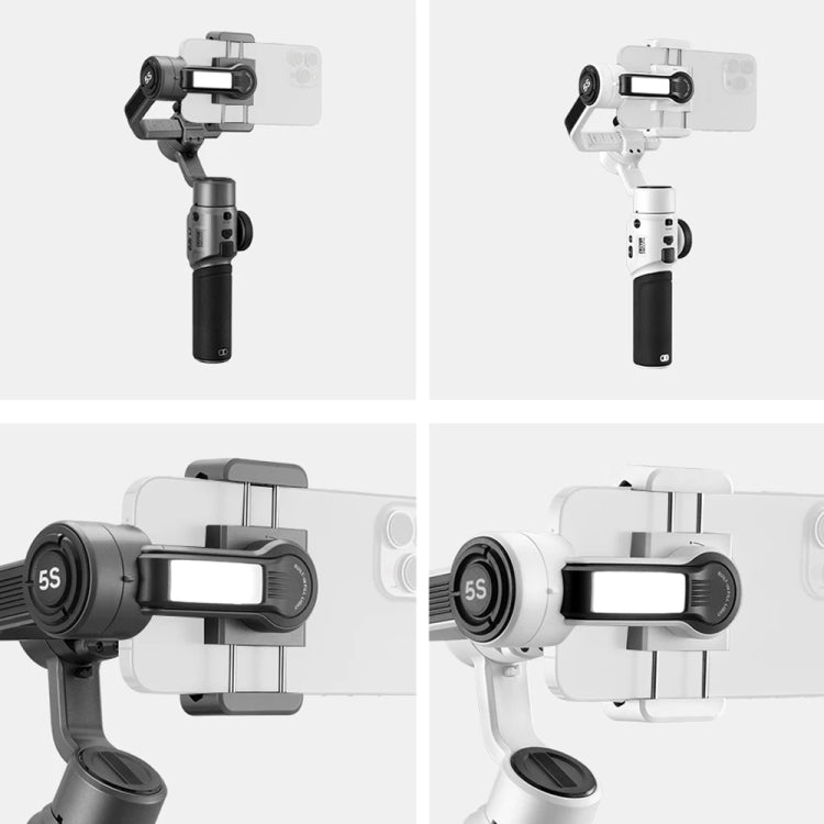 ZHIYUN Smooth 5S 3-Axis Smartphone Handheld Gimbals Stabilizer, Spec: Combo White - Handheld Gimbals by ZHIYUN | Online Shopping South Africa | PMC Jewellery