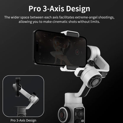 ZHIYUN Smooth 5S 3-Axis Smartphone Handheld Gimbals Stabilizer, Spec: Standard White - Handheld Gimbals by ZHIYUN | Online Shopping South Africa | PMC Jewellery | Buy Now Pay Later Mobicred